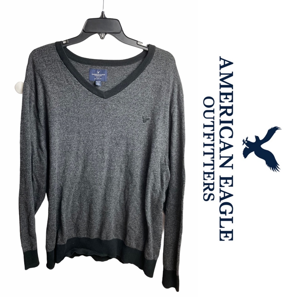 AE Classic Fit V-Neck Sweater Size XXL - Picture 1 of 8